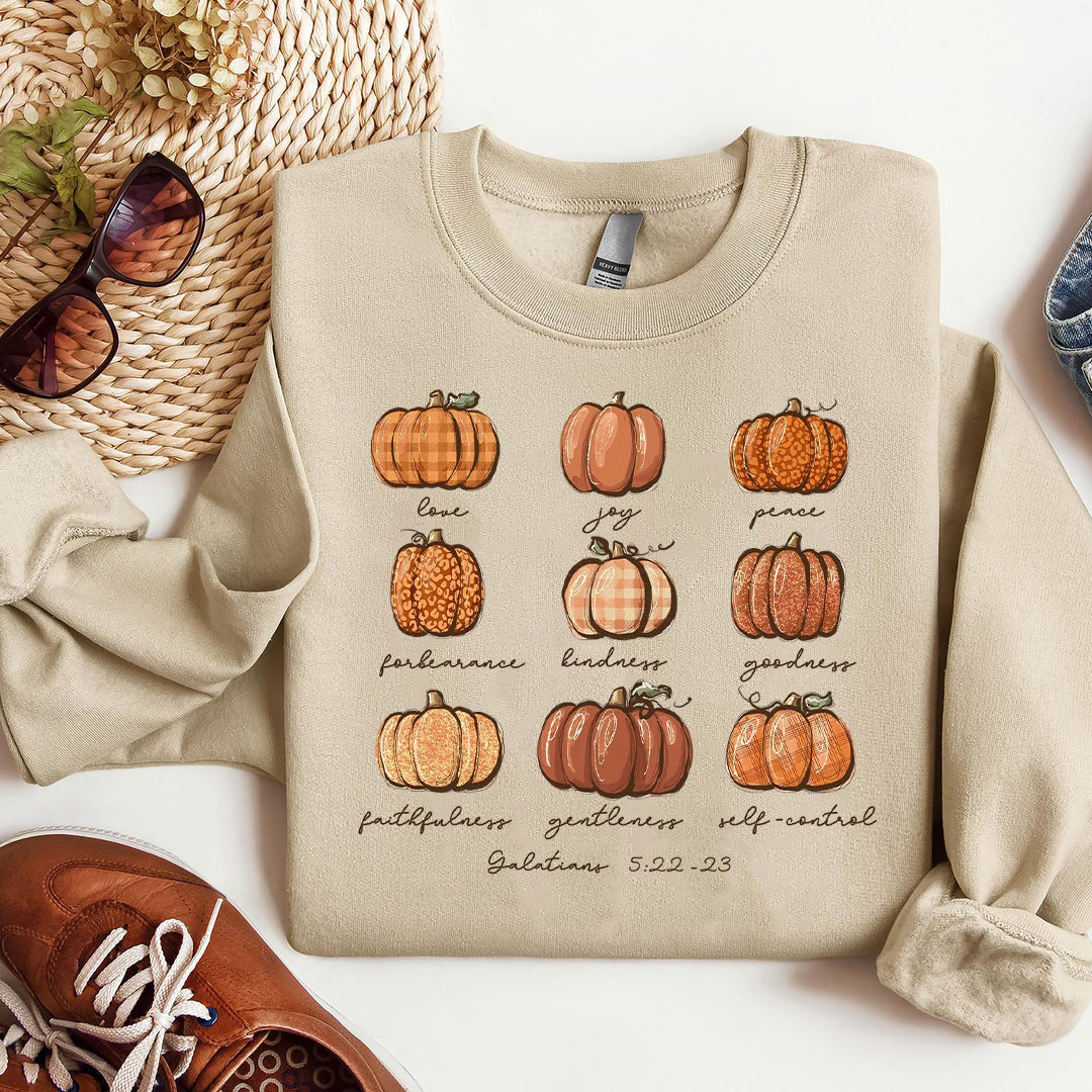 Pumpkin Shirt, Buffalo Plaid Pumpkin Shirt, Bible Verse Shirt, Christian Halloween Sweatshirt, Jesus Shirt, Fall Shirt, Pumpkin Sweater ILAF53